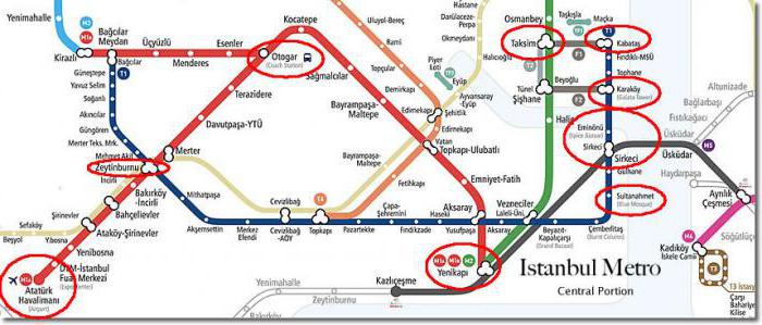 Die Kosten der U-Bahn Istanbul