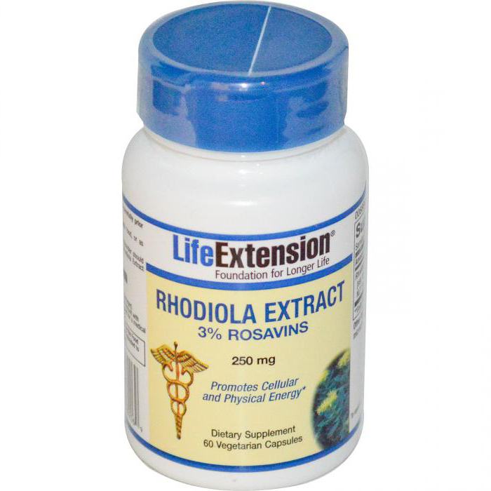 Rhodiola-Extrakt Gebrauchsanweisung
